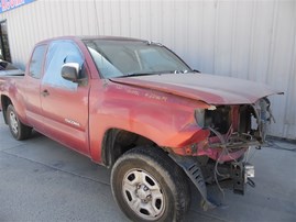 2008 Toyota Tacoma Burgundy Extended Cab 2.7L AT 2WD #Z24679